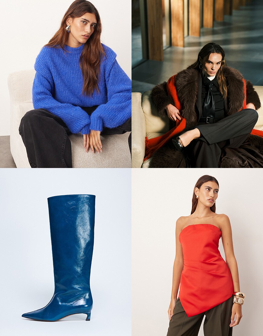 Collage of woman wearing ASOS | Dopamine outfits | ASOS Style Feed