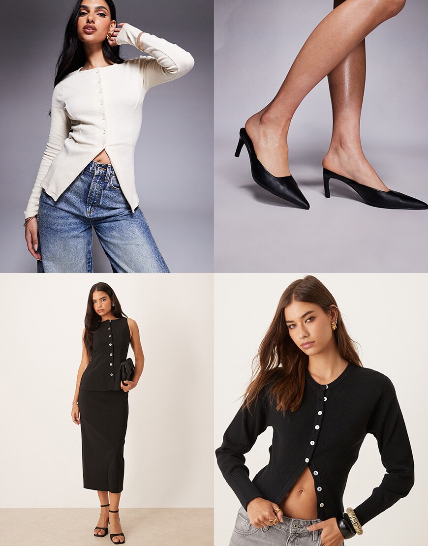 Collage of woman wearing ASOS | ASOS Style Feed