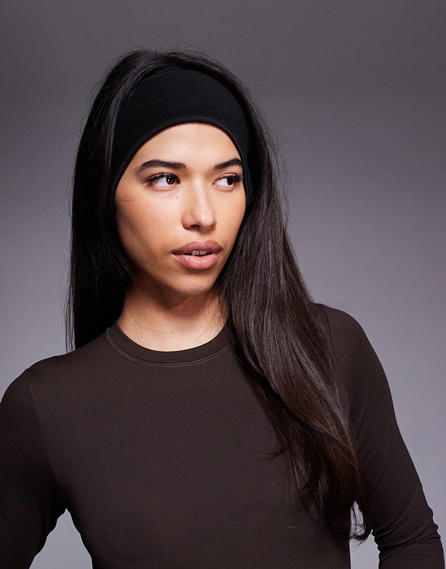 4505 running thermal fleece headband in black | ASOS Style Feed