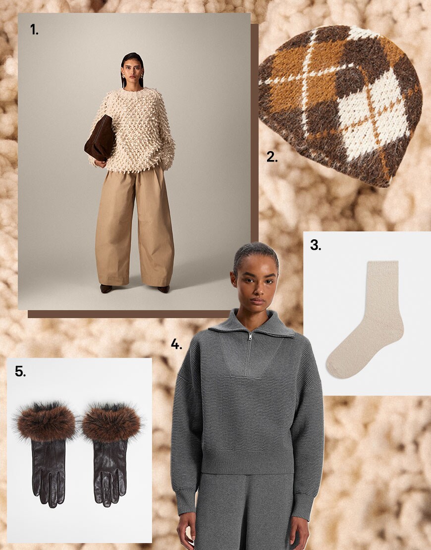 Collage of winter ASOS accessories | ASOS Style Feed