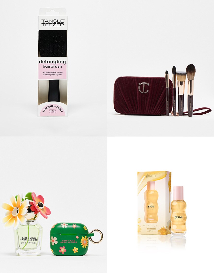 Collage of ASOS beauty gifts | Last minute present ideas |ASOS Style Feed