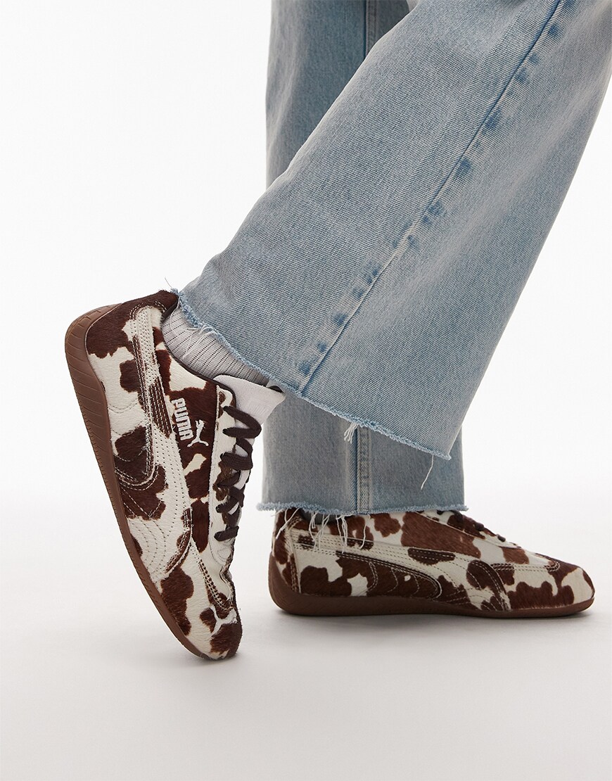 PUMA Speedcat in cow print