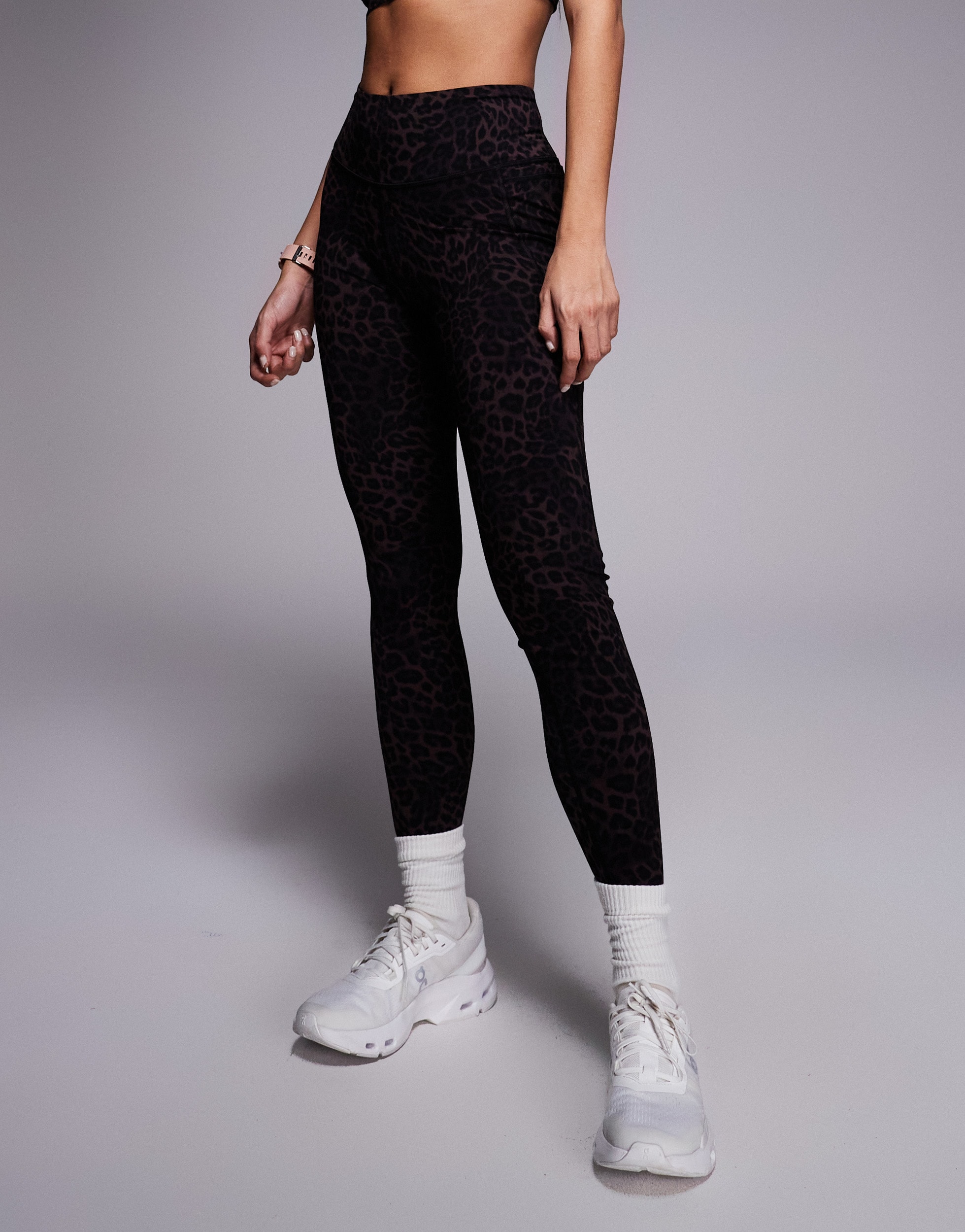 Woman wearing leopard Sweaty Betty leggings | ASOS Style Feed