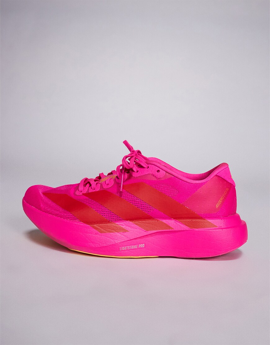 adidas Running Adizero EVO SL trainers in pink