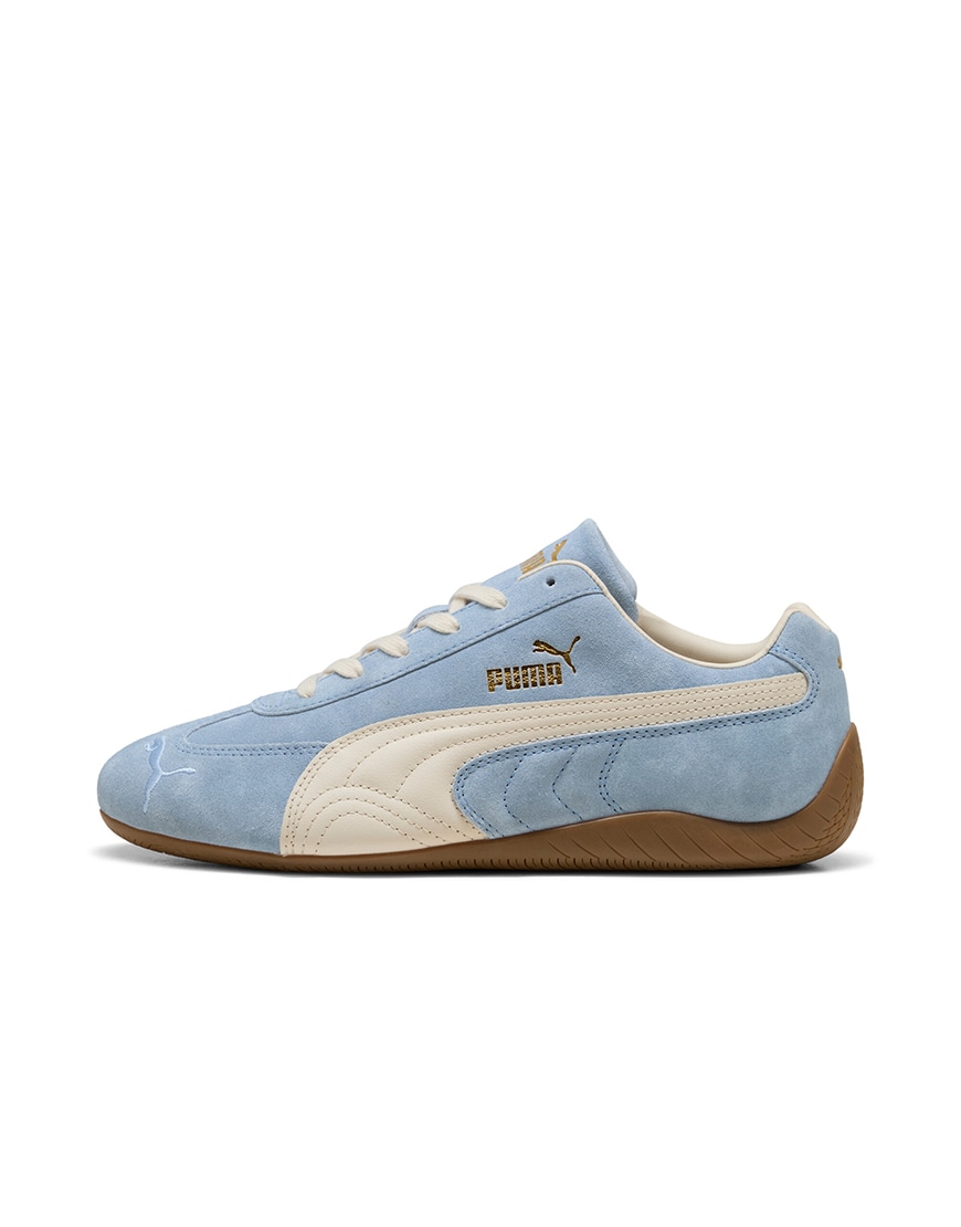 Puma Speedcat faded sneakers in baby blue