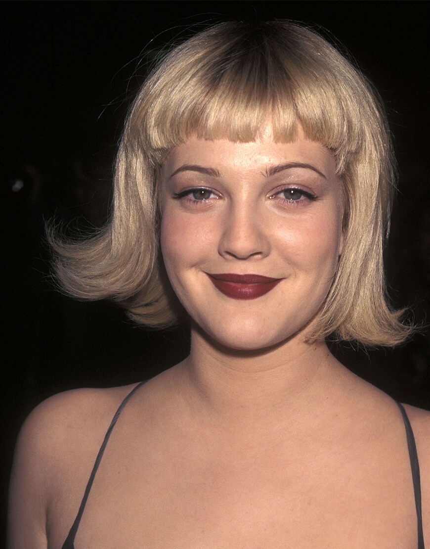 Drew Barrymore in the 90s