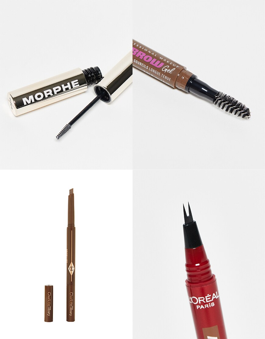 Collage of ASOS makeup products