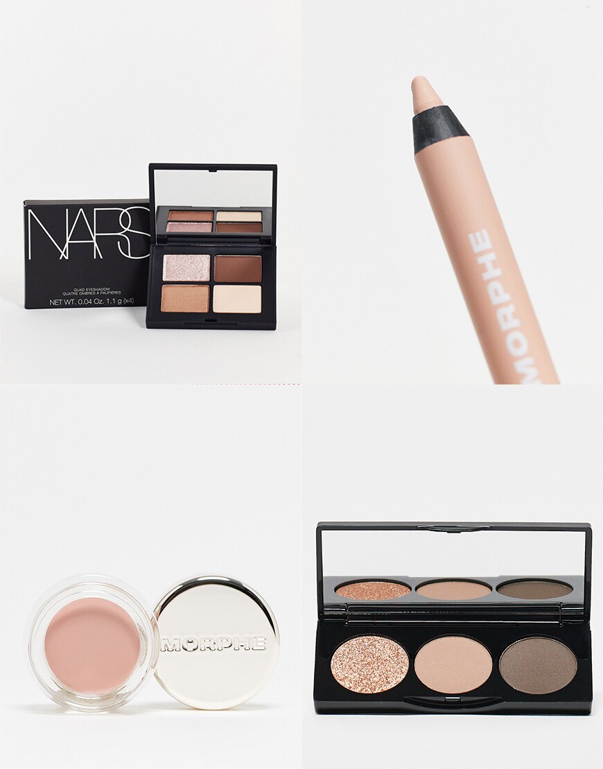 Collage of ASOS makeup products