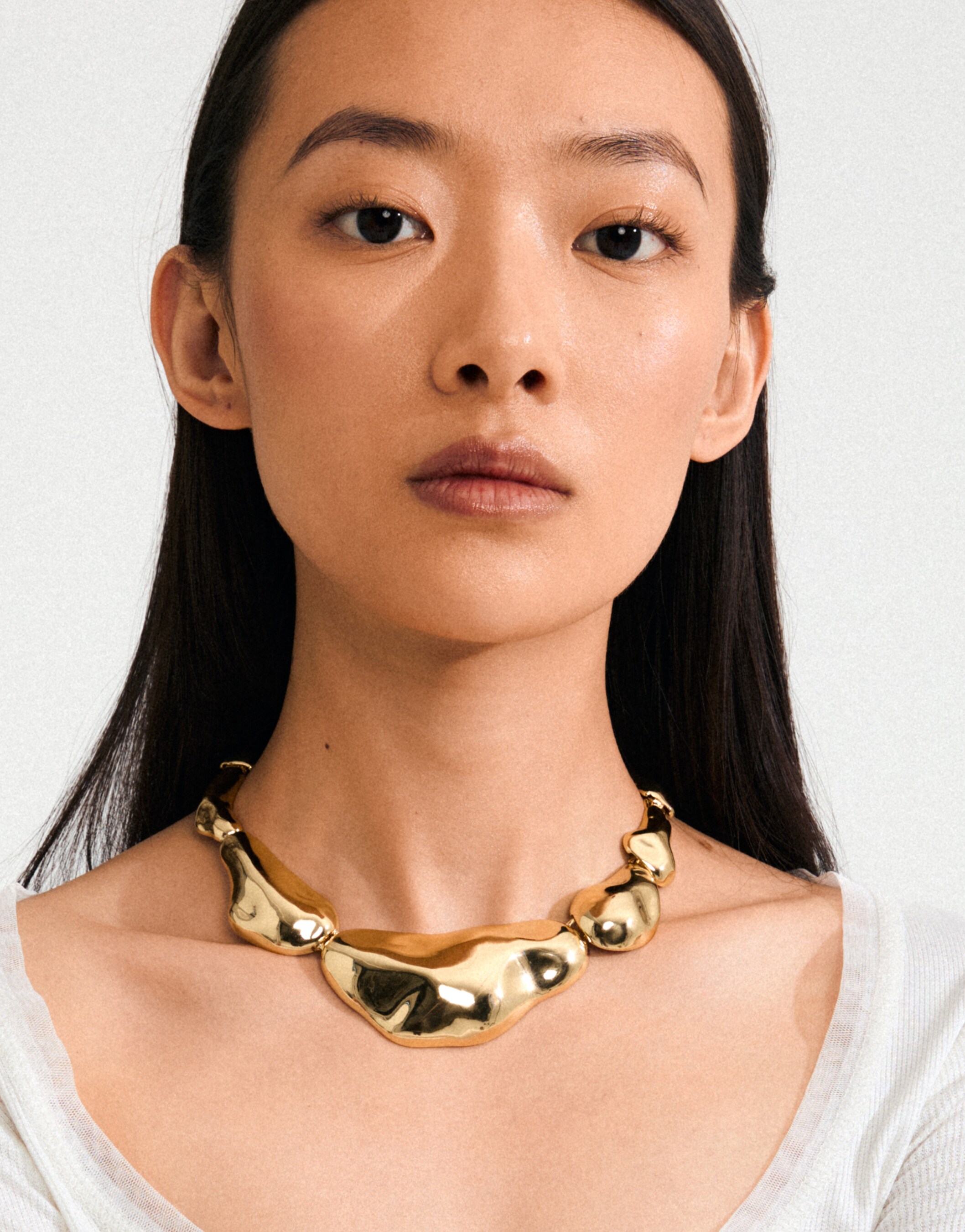 Pilgrim Free statement necklace in gold plated | ASOS Style Feed