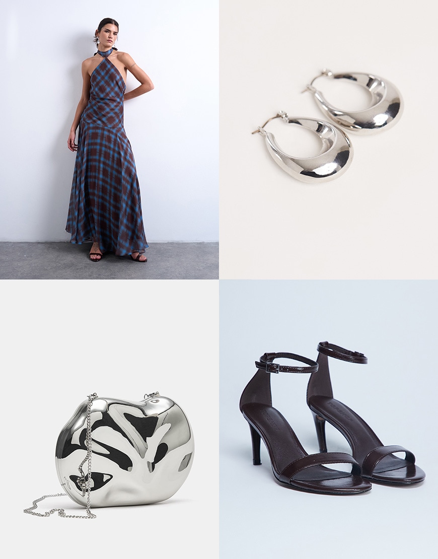 Plaid dress outfit
