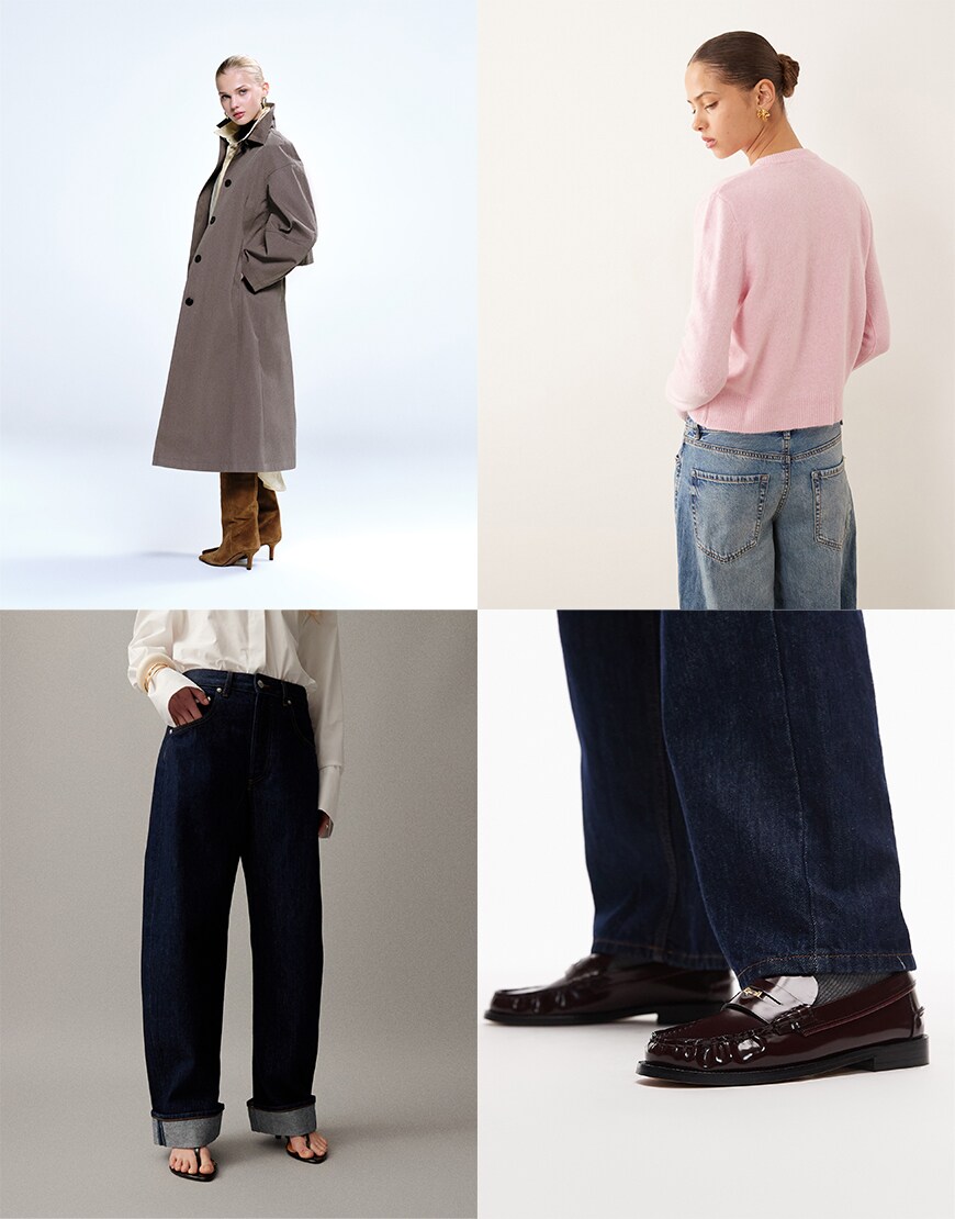 Collage of women wearing ASOS clothes