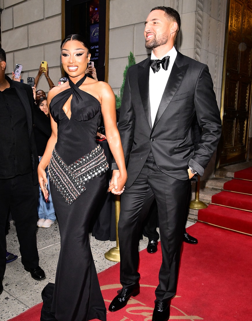 Megan Thee Stallion and Klay Thompson