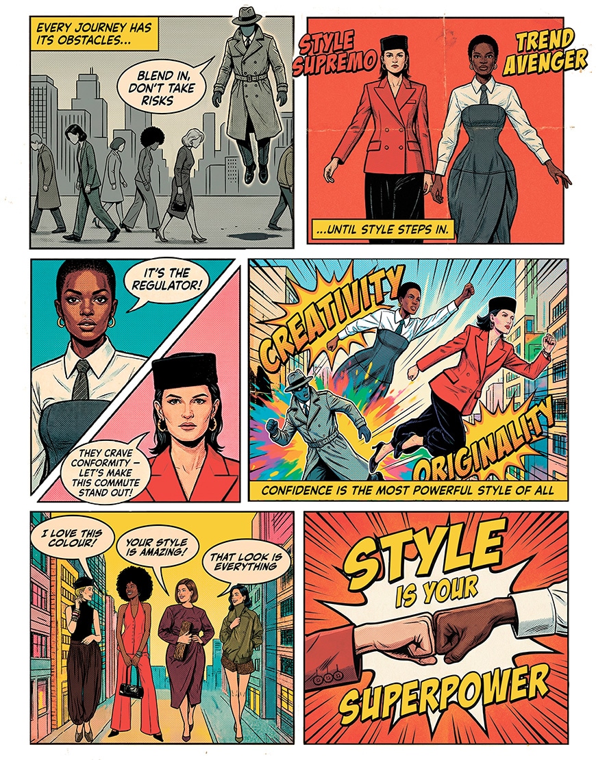 ASOS SS26 comic strip | ASOS Style Feed
