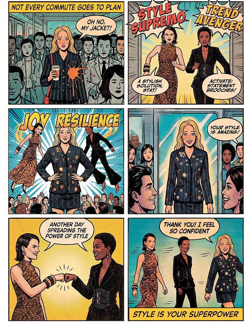 ASOS SS26 comic strip | ASOS Style Feed