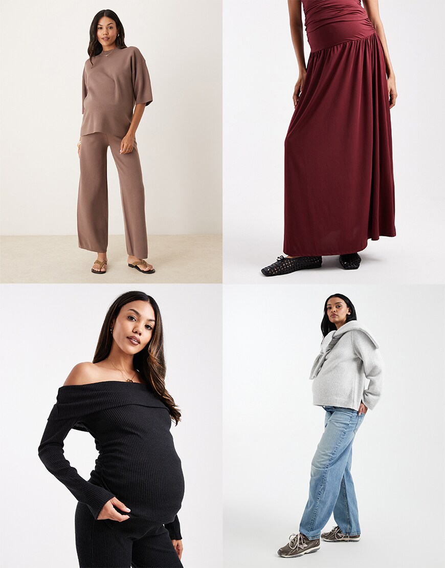 Collage of ASOS clothes