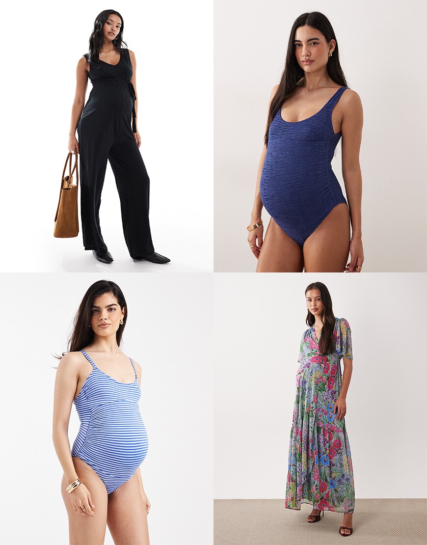 Collage of ASOS clothes