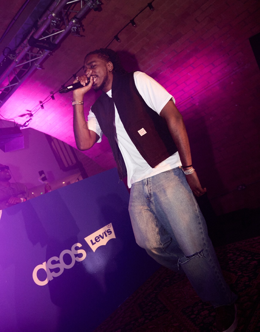 Man wearing Levi's waistcoat and jeans | ASOS Style Feed