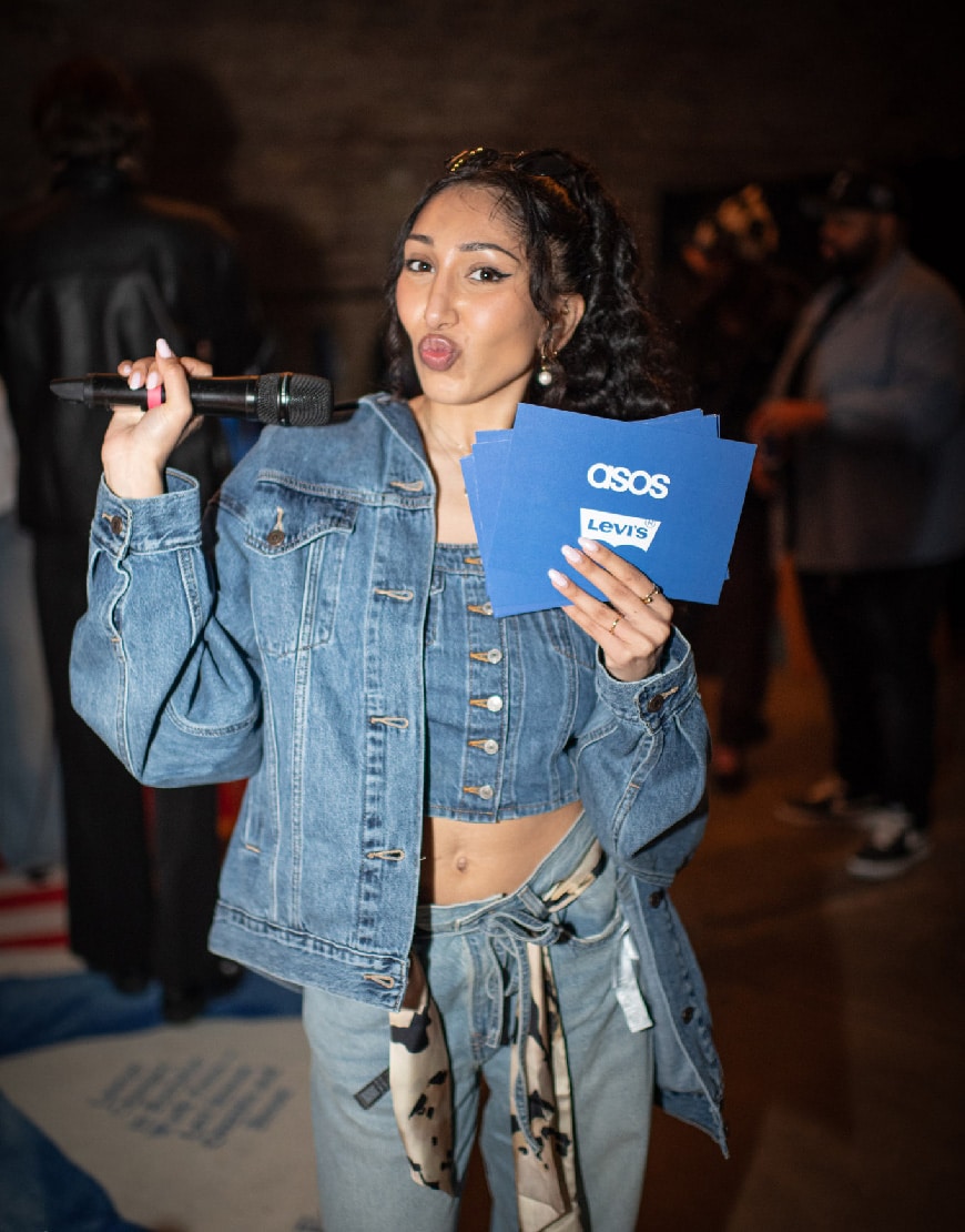 Anj Kay at the Levi's Fit the Beat event | ASOS Style Feed