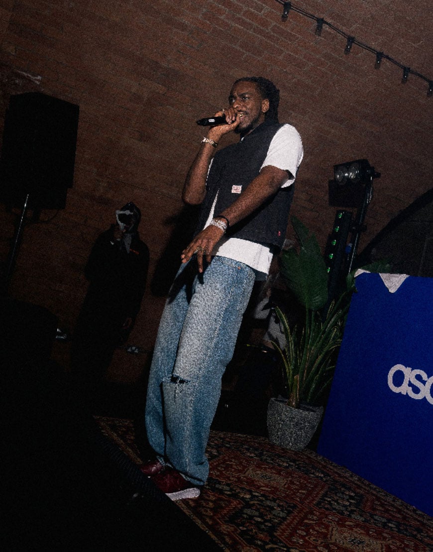 Knucks at the Levi's Fit the Beat Event | ASOS Style Feed