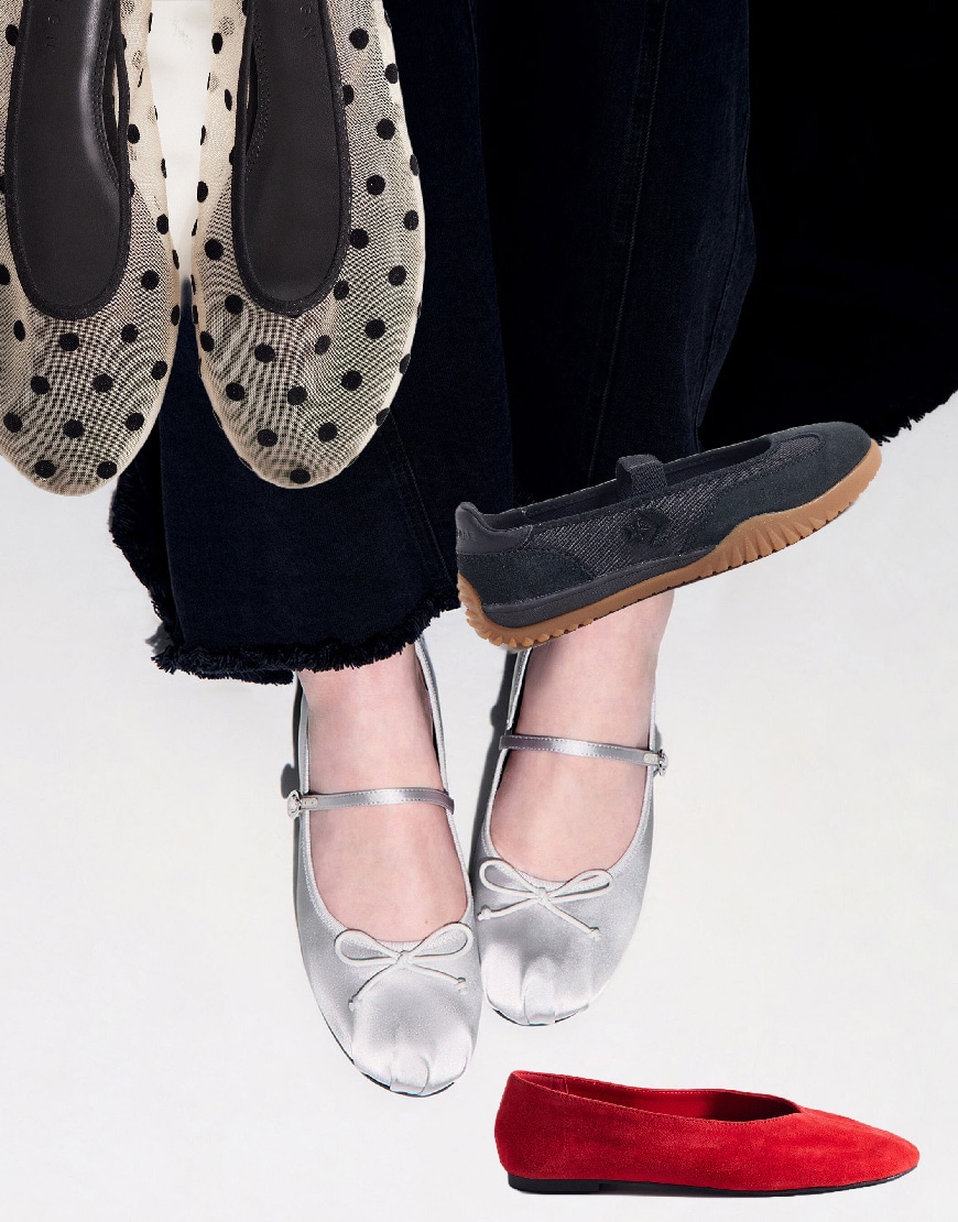 Collage of ASOS ballet flats | ASOS Style Feed