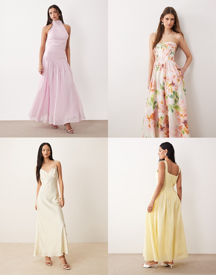 Collage of Bardot clothes