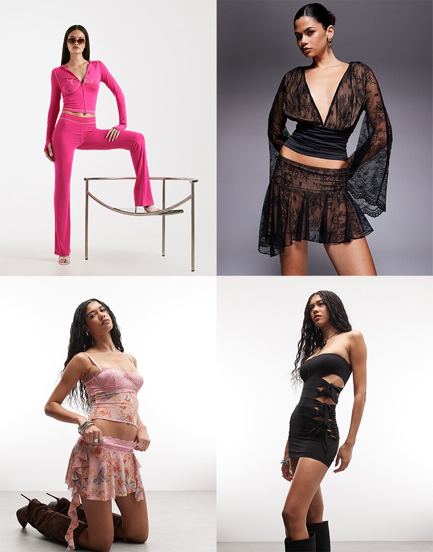 Collage of I.AM.GIA clothes