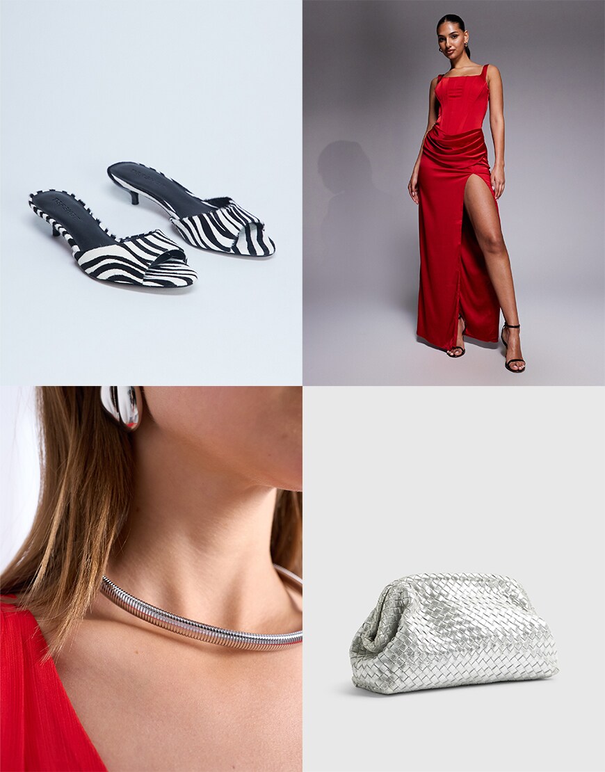 Collage of ASOS clothes