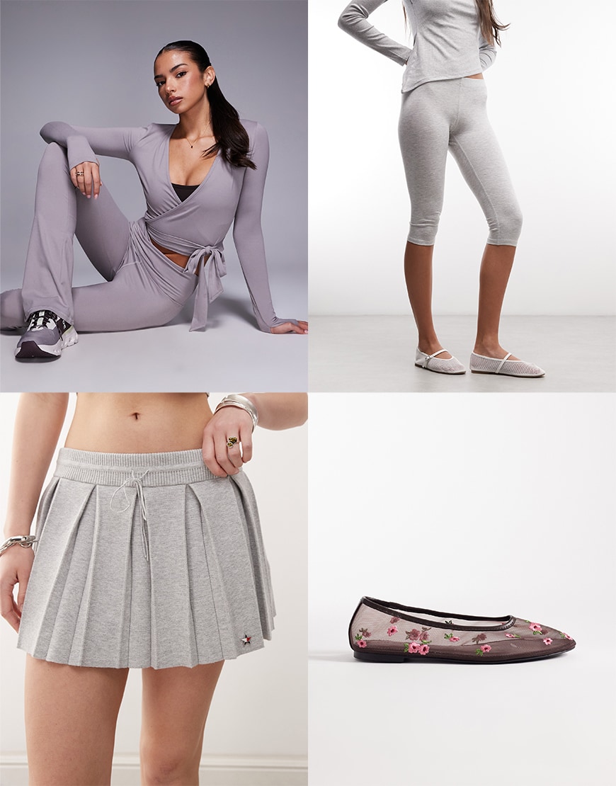 Collage of ASOS clothes