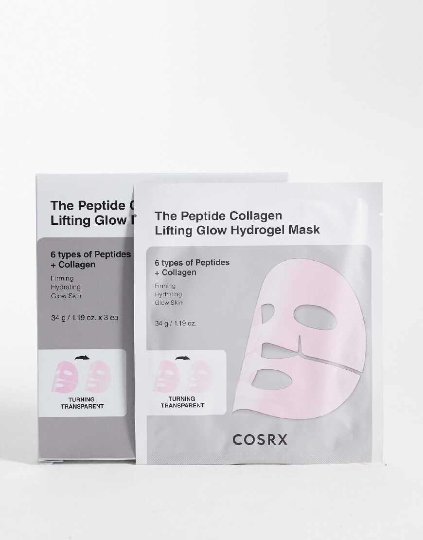 Cosrx The Peptide Collagen Lifting Glow Hydrogel Mask x3 | ASOS Style Feed