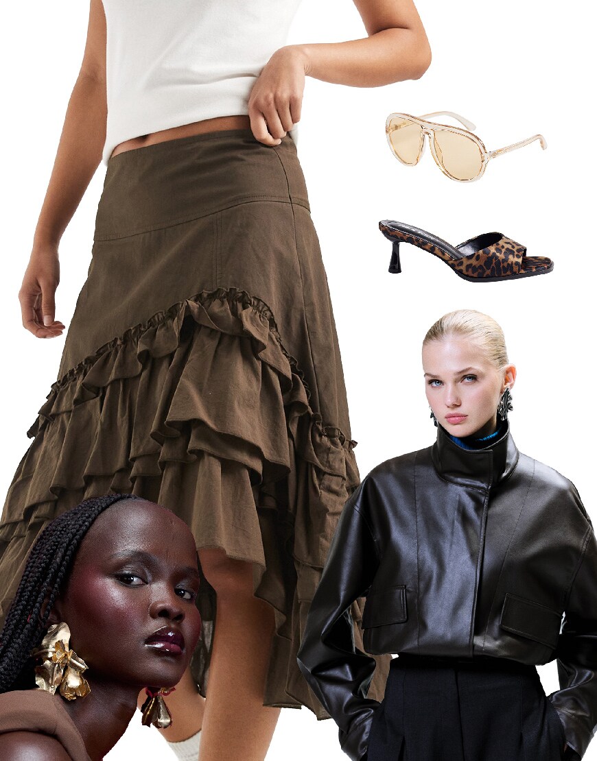 Collage of woman wearing ASOS | ASOS Style Feed