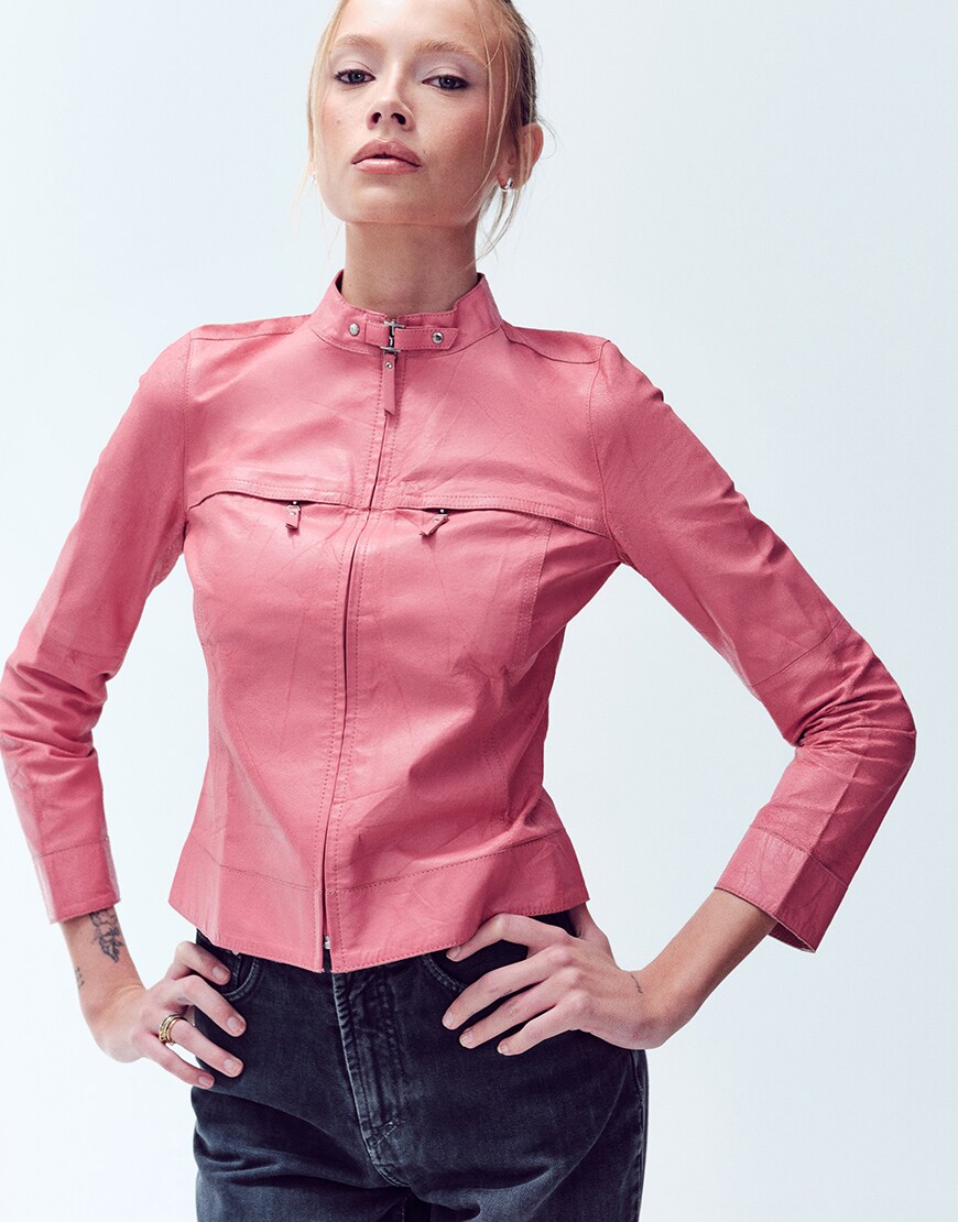 Vintage Hysteric Glamour denim jacket size s in multi | ASOS Style Feed