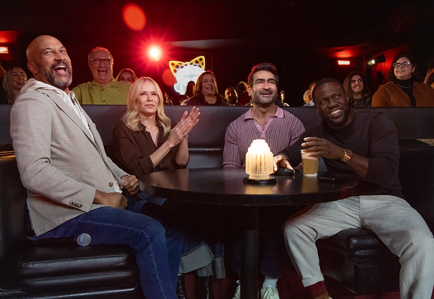 Still from Funny AF with Kevin Hart | Netflix