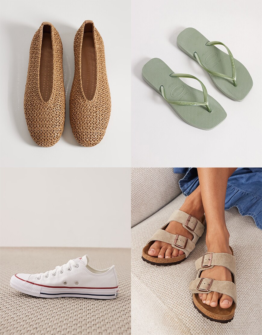 Collage of ASOS shoes