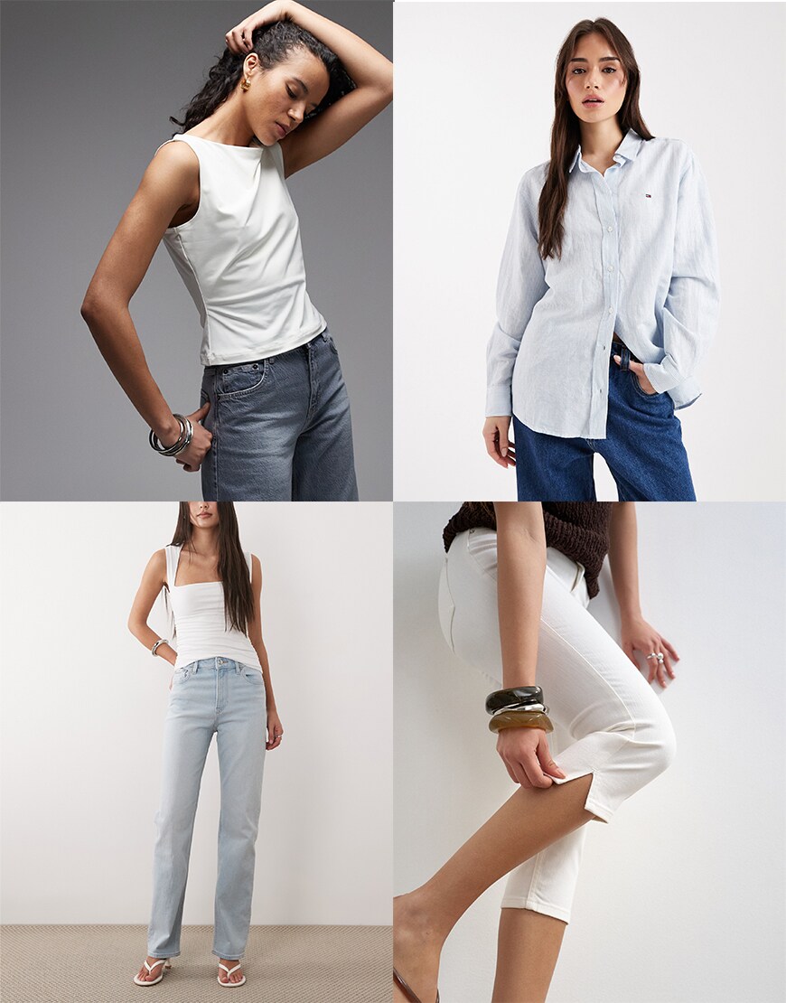 Collage of ASOS clothes
