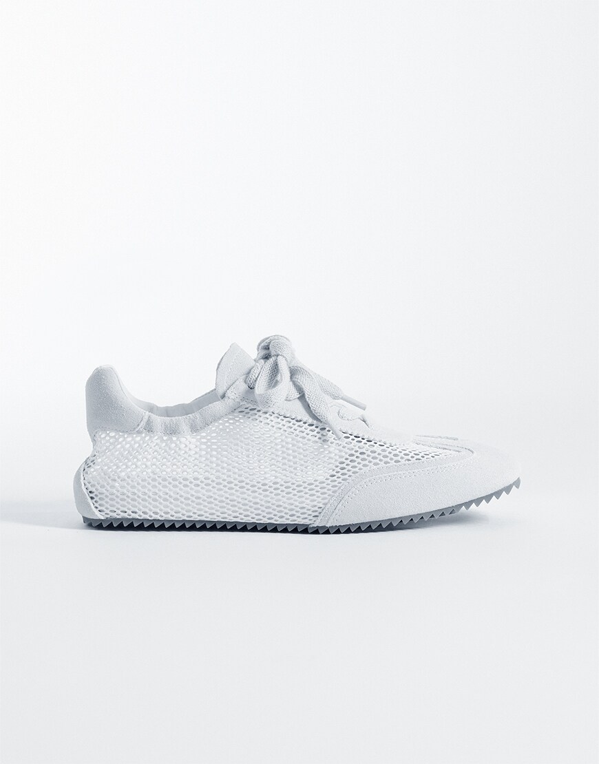 ARKET mesh flat trainers|ASOS Style Feed