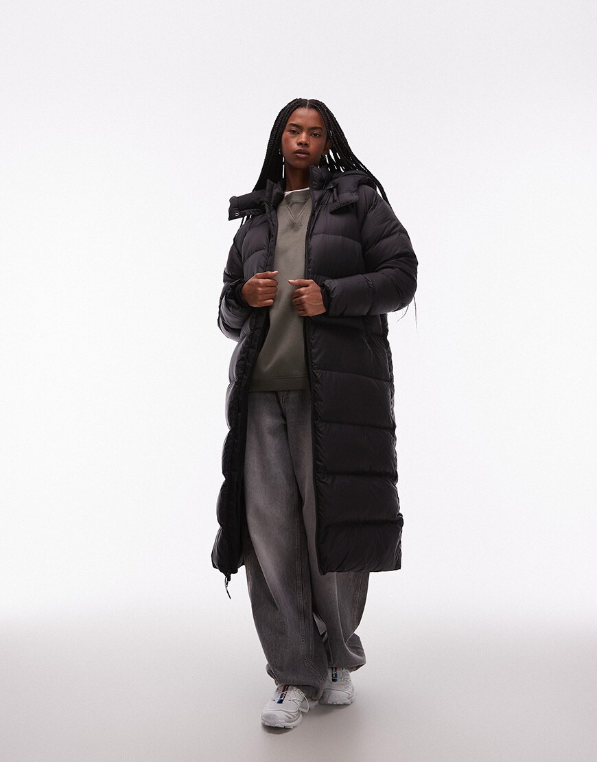 The North Face Hydrenalite City long down hooded parka in black | ASOS Style Feed