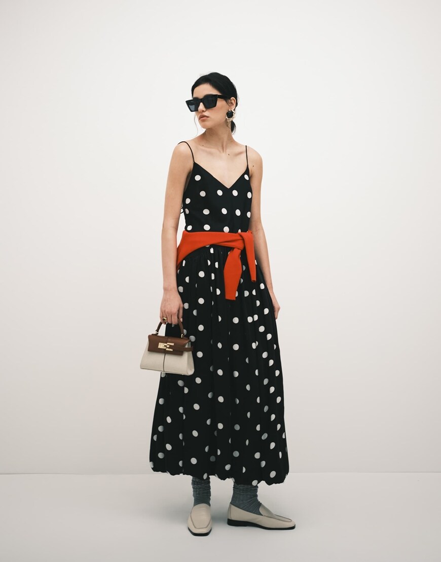 ASOS DESIGN polka dot dress|ASOS Style Feed