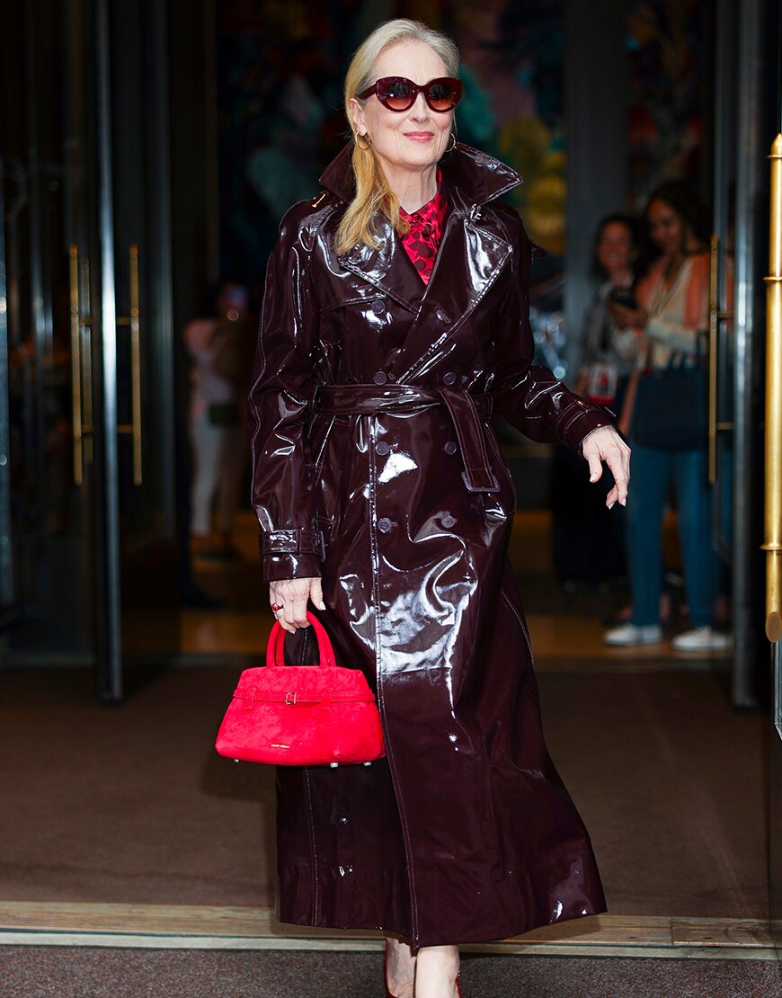 meryl streep wearing red coat|ASOS Style Feed