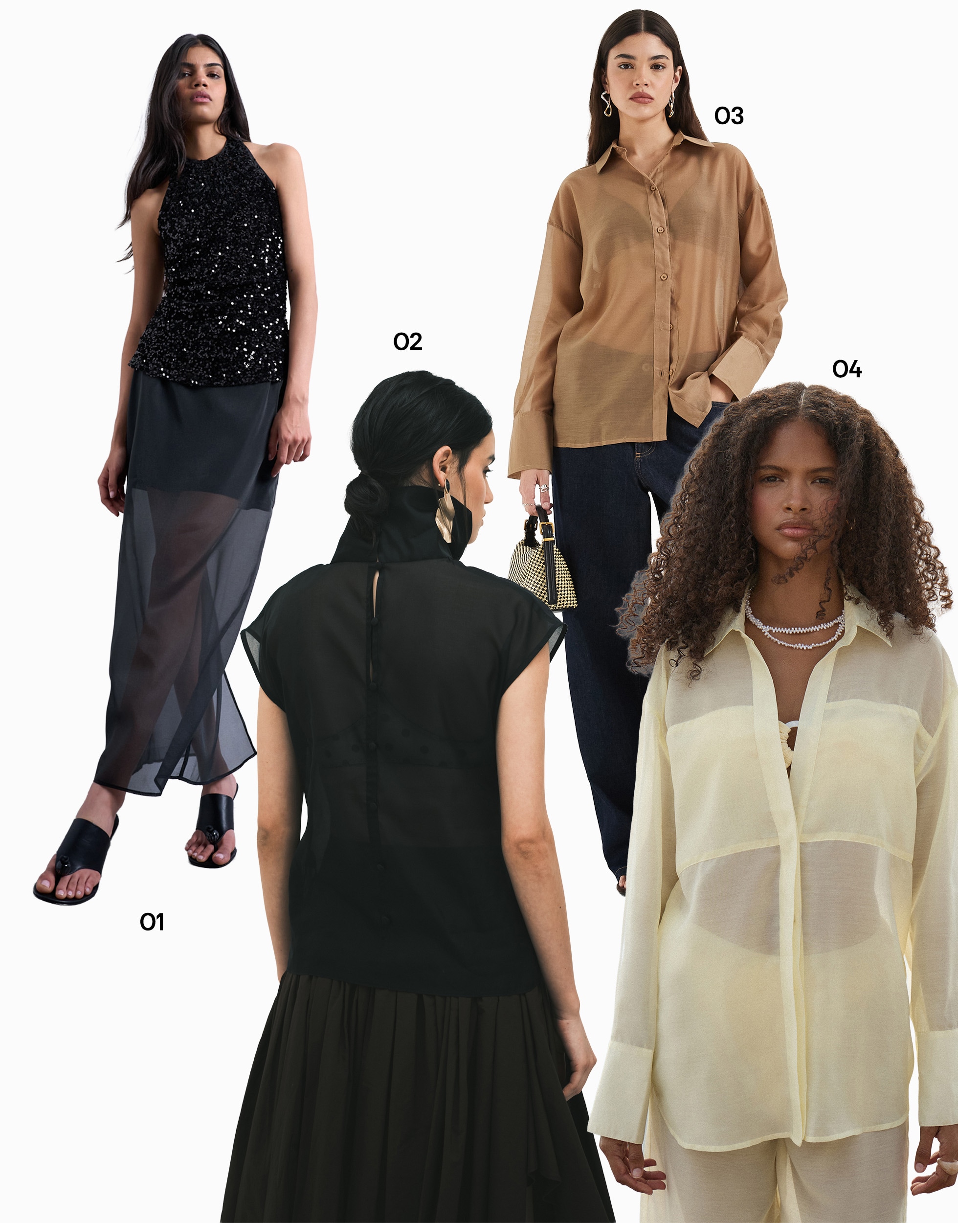 Collage of woman wearing ASOS | ASOS Style Feed