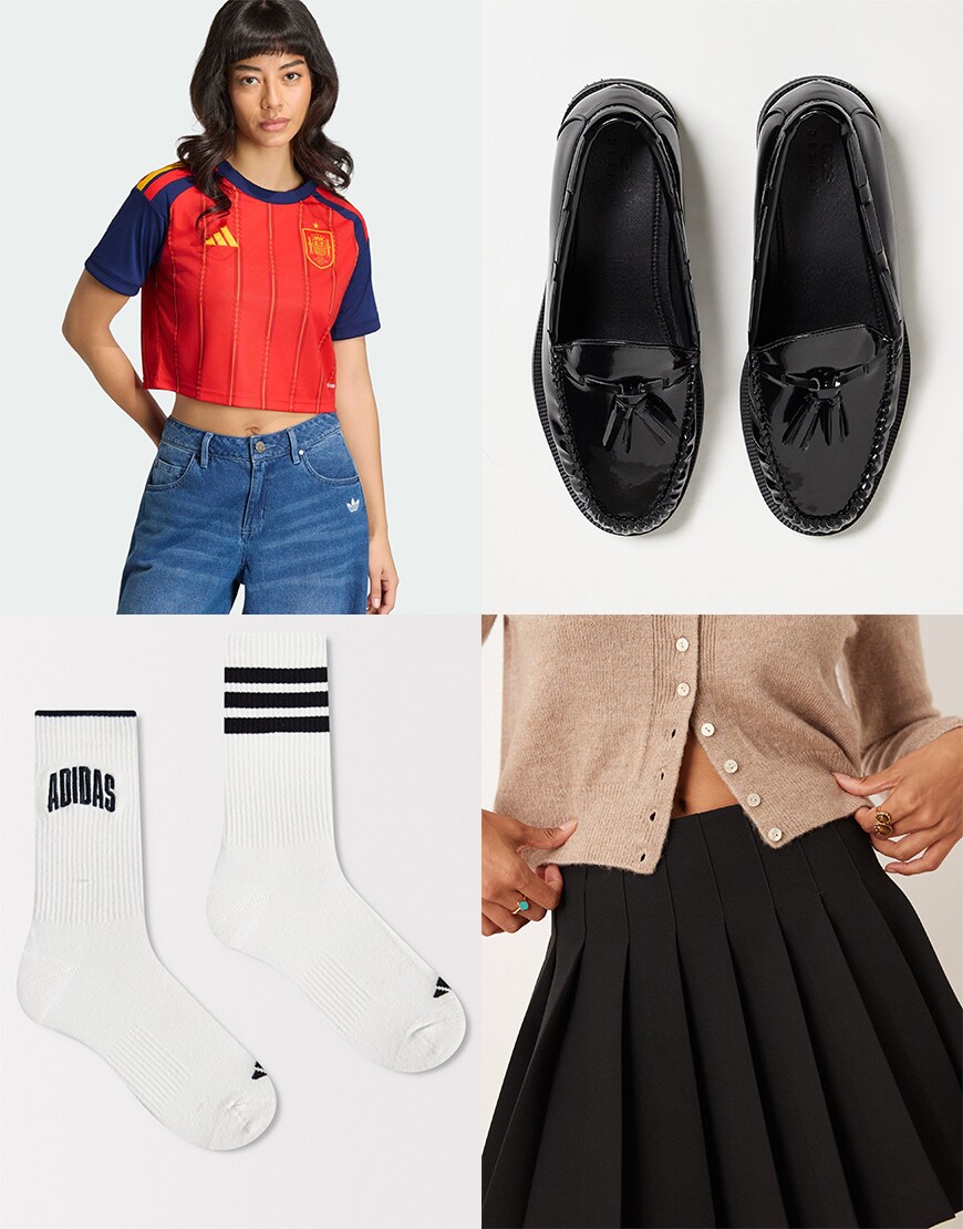 Collage of ASOS products