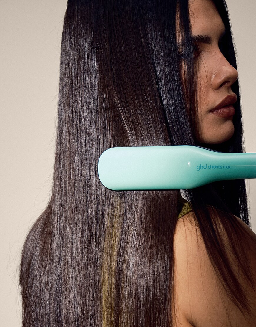 ghd Limited Edition Chronos Max Wide Plate Hair Straightener- Jelly Mint | ASOS Style Feed