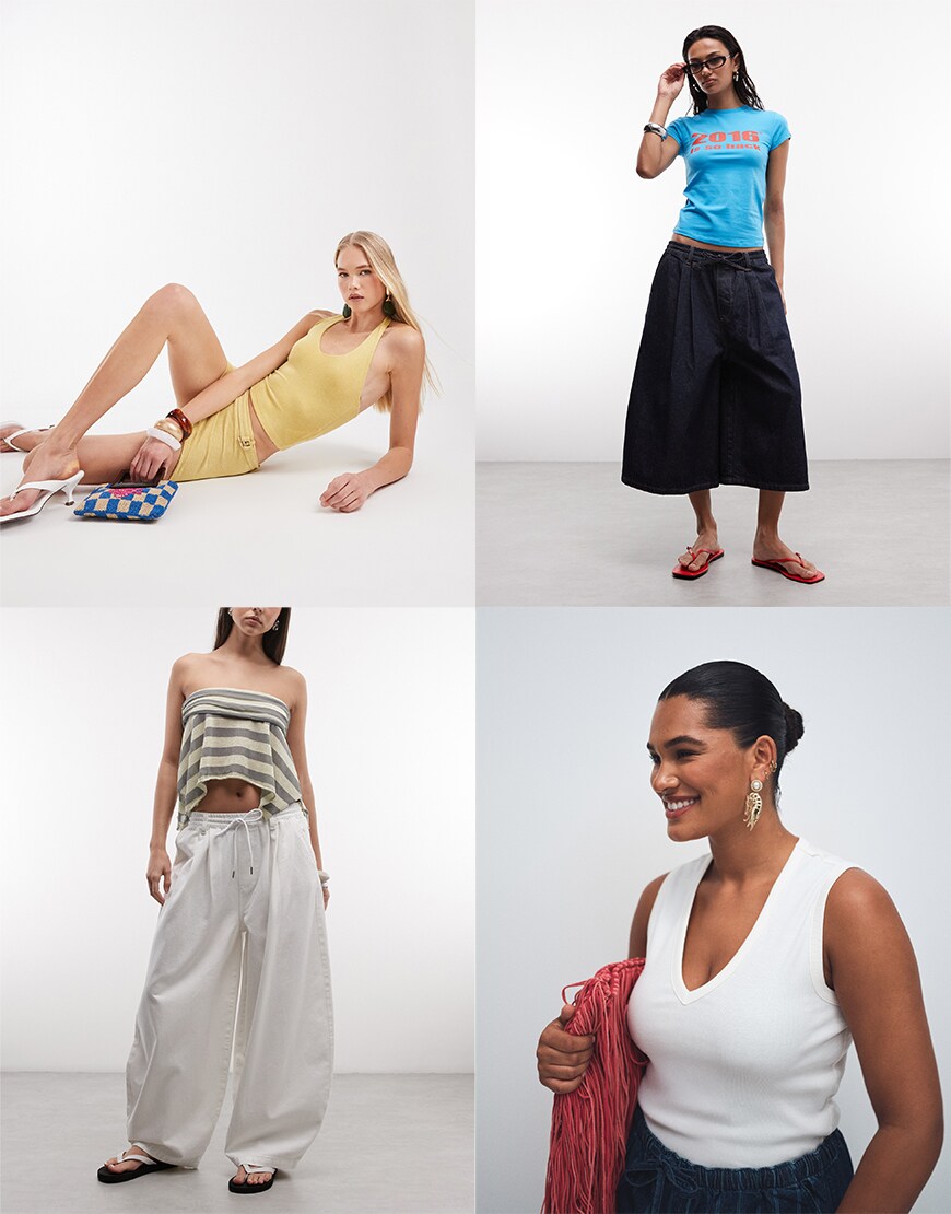 Collage of ASOS basics