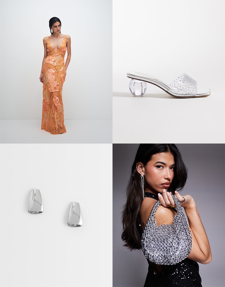 Collage of ASOS products
