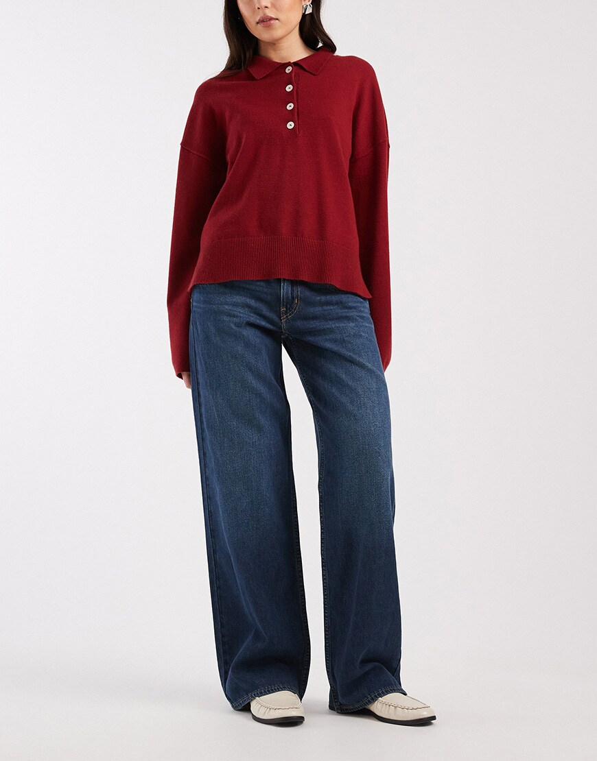 model wearing jeans|ASOS Style Feed