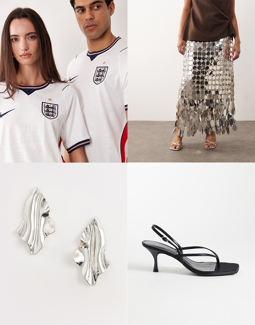 Collage of ASOS products