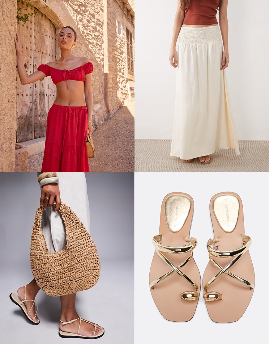 off shoulder summer holiday outfit|ASOS Style Feed