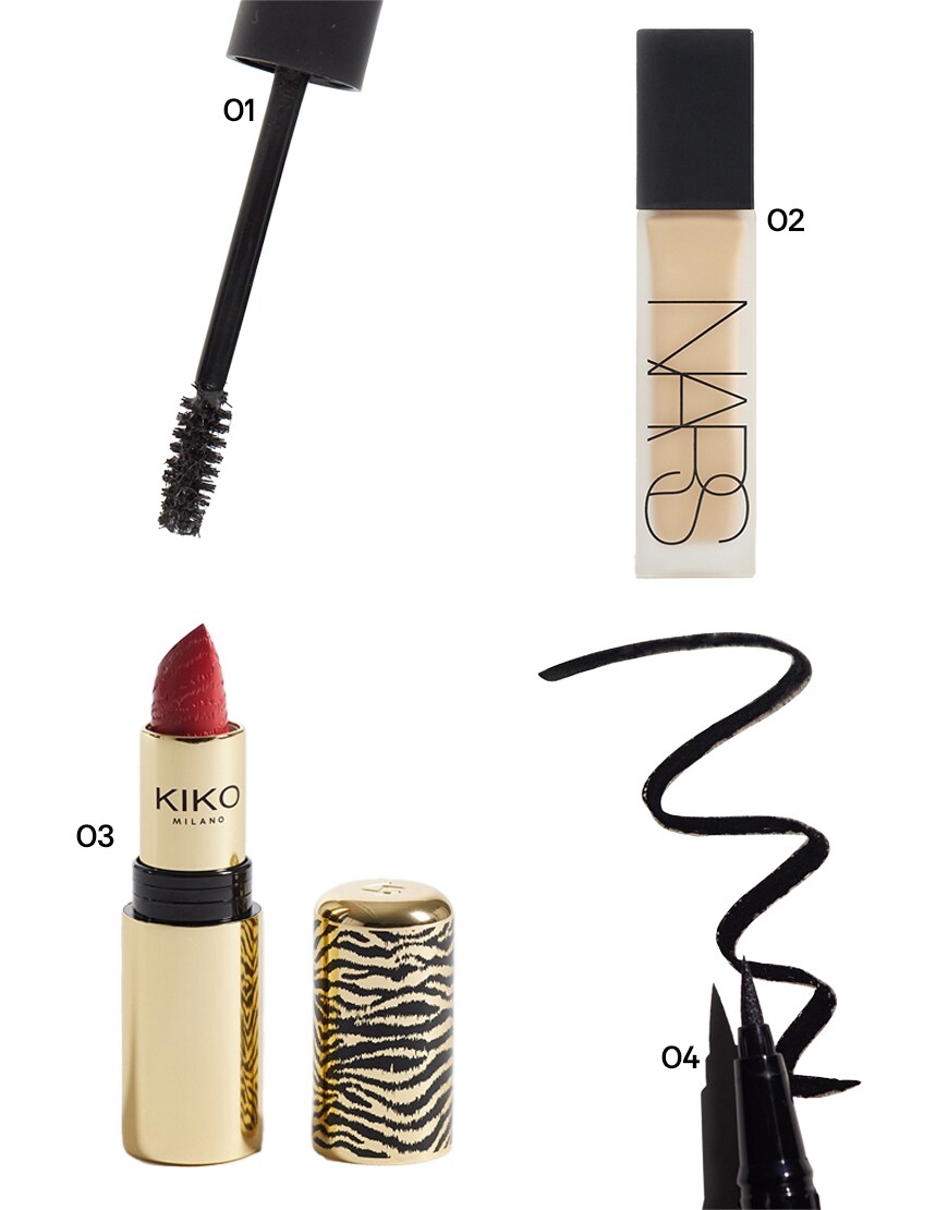 Collage of ASOS makeup
