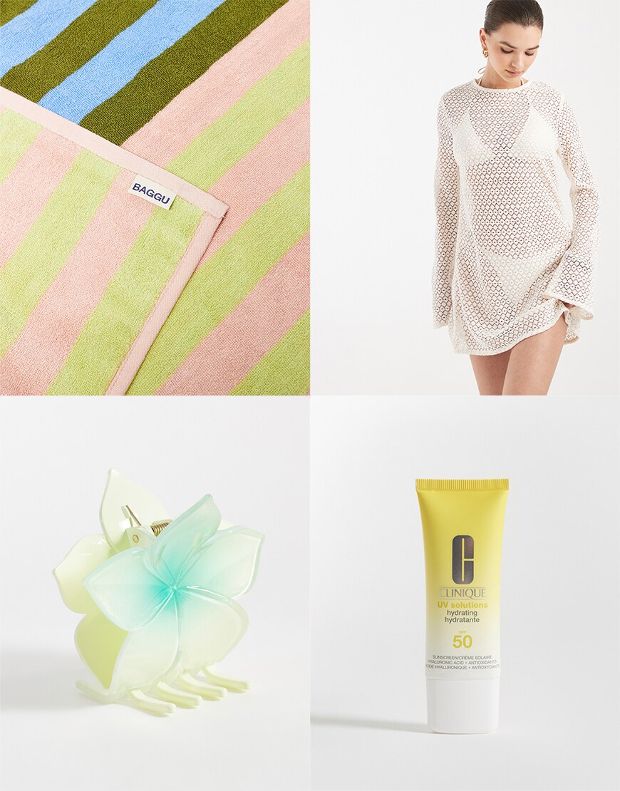 Collage of ASOS products