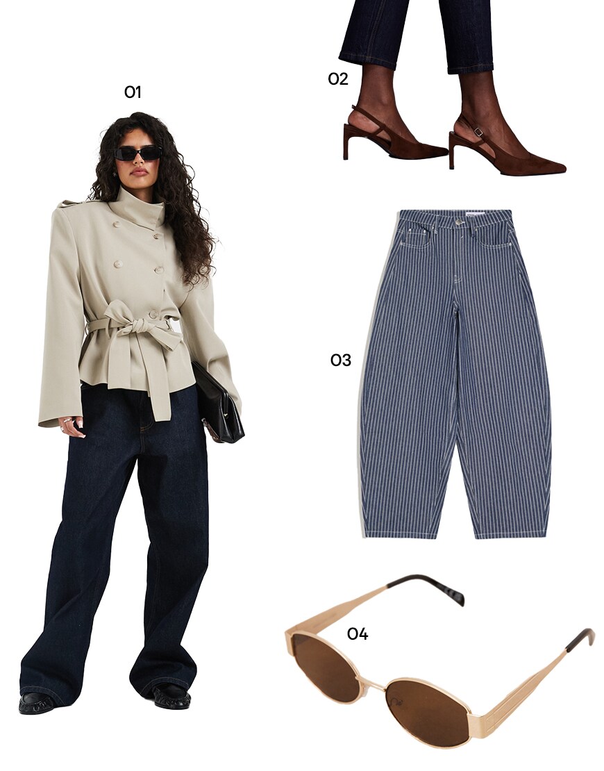 summer rain jacket outfit|ASOS Style Feed