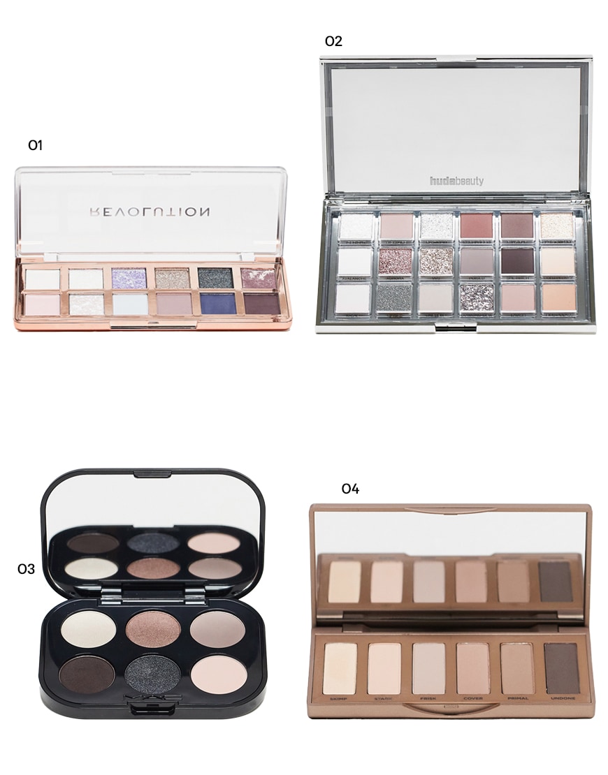 Collage of ASOS makeup products